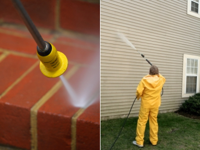 pressure washing